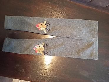 crne zvonaste pantalone: Pantalone decije ocuvane super lepe — 5