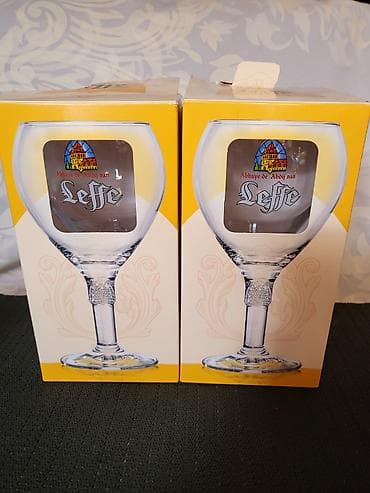 zwiesel case: Case nove za pivo Leffe. Case za pivo nove,jedna malo fabricki — 2
