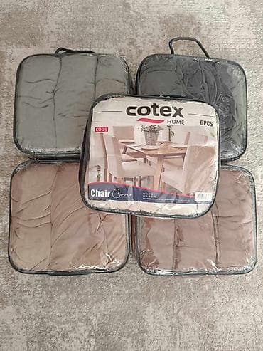 Stilski dekor: Presvlake za stolice – set Cotex Home, 6 kom Gs - Mekane, baršunaste — 3