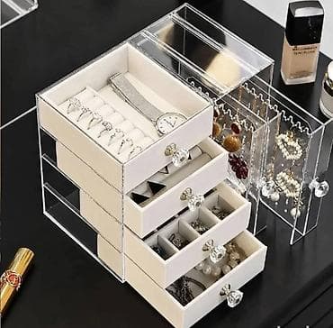 guess deca: 05. Organizer za nakit – kutija sa fiokama i pregradama Elegantan i — 2