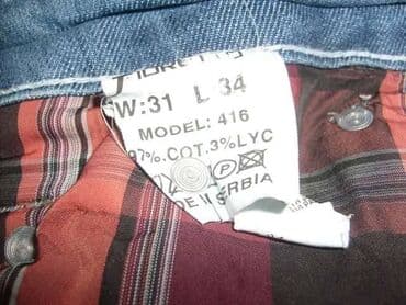 pantalone od vestacke koze: 31, 34, Pamuk, Normalan struk, Skinny — 6