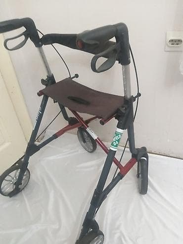 hodalica za stare: Nemacka aluminijumska hodalica-setalica, sa 4 tocka, ELAN CLASSIC — 8