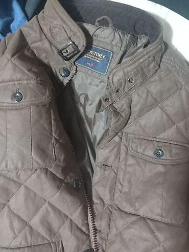 Muška prošivena jakna – Polo Story Denim Collection, veličina M -