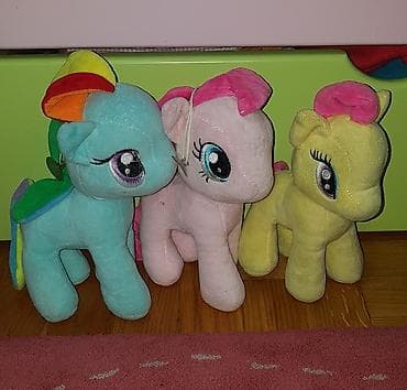 sandale od plute: Zute boje. My little pony - moj mali poni plisana igracka. rainbow — 2