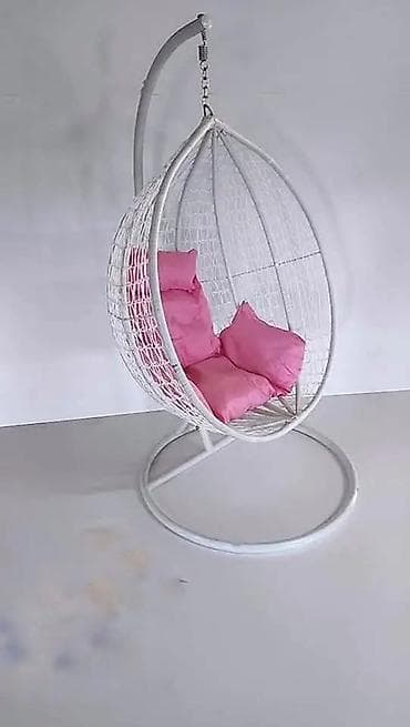 postolje za visecu ljuljasku: Viseća ljuljaška fotelja – jaje, sa stalkom - Konstrukcija: čelični — 3