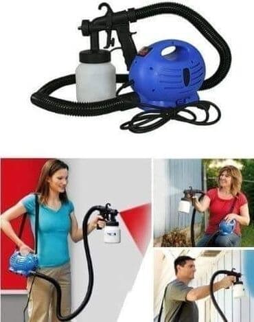 polovni kompresori: Cena 3700din Zapremina 800 ml Paint Zoom elektricni pištolj za — 4