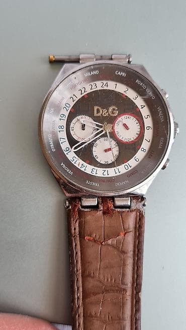 harmonikas sa kacketom: D&G muški ručni sat – multifunkcionalni hronograf - Brend — 7
