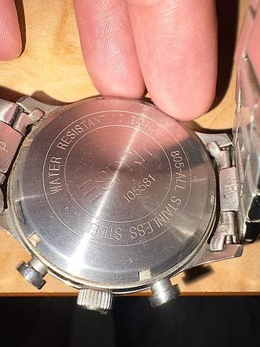 srebrne mindjuse na klipsu: Na prodaju muški ručni sat Esprit, model 805 (All Stainless Steel) — 4