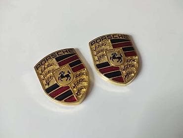 gume kramponke 13: NATPIS PLOČICA MANJA U PARU ZA PORSCHE 911, CAYENNE, CAYMAN . | 2 — 3