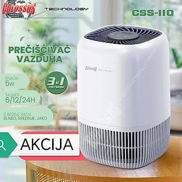 Prečišćivač vazduha CSS-110 - 4800 din Zamenski filter - 1000din na lalafo.rs Prečišćivač vazduha CSS-110 - 4800 din Zamenski filter - 1000din