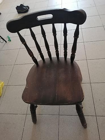 vintage namestaj beograd: Drvene stolice u rustičnom/klasičnom stilu - Materijal: puno drvo — 3