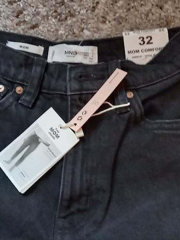 max code patike: Mango denim pantalone – Mom Comfort model - Kroj: Mom fit sa visokim — 2