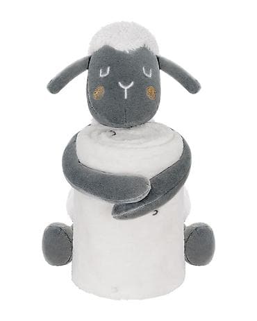 KikkaBoo Baby ćebence sa plišanom igračkom 70x100 – Sleepy Sheep Set