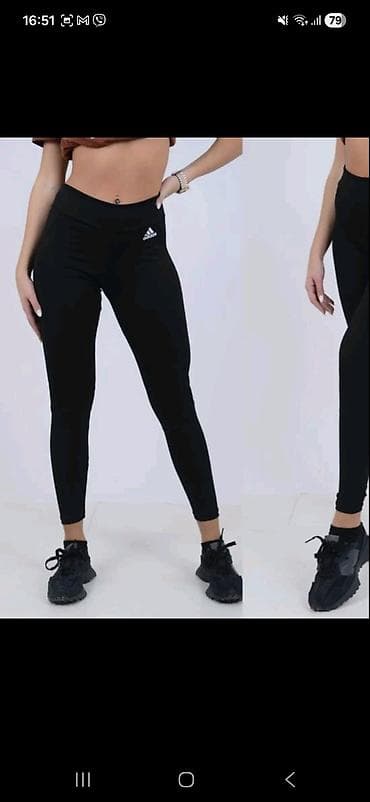 Dukserice: Likra, bоја - Crna, Jednobojni — 2