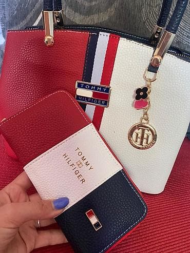 Akcija tommy hilfiger torba i novcanik set 3800 din posebno nivcanik