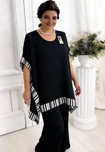 boho tunike: ✅Ženska tunika širokog kroja sa dekorativnim porubom
✅1700 din — 7