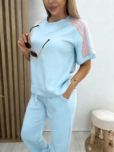 harry potter sat 1: Ženski komplet trenerke – majica kratkih rukava i donji deo sa ranflom — 1