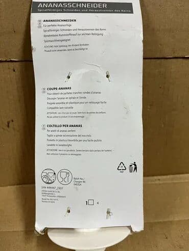 čabar posuda: *** AKCIJA ***#2869 Nož Ljuštilica za Ananas; Bez guljenja ananasa — 3