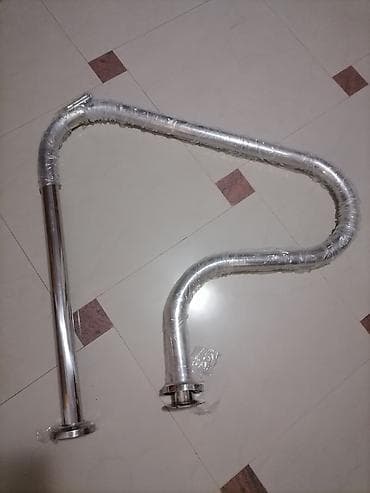 forma ideale komode sa fiokama: Nerđajući cevni drzac rukohvat - Materijal: nerđajući čelik (polirano — 2