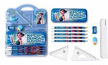 3d olovka cena: K-Pop Demon Hunters školski set sa svim osnovnim priborom za školu i — 7