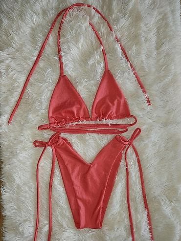 sandale pluta: Bikini set – dvodelni trouglasti top i visoki V donji deo sa — 3