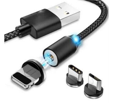 kablovi za punjace telefona: Cena 950 din 3 u 1 Svetleći magnetni kablovi - univerzalni za sve — 2