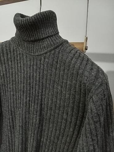 mona torba nova: SUPER POVOLJNO! NOVA ženska rebrasta rolka tamno sive boje, vel. M-L — 2