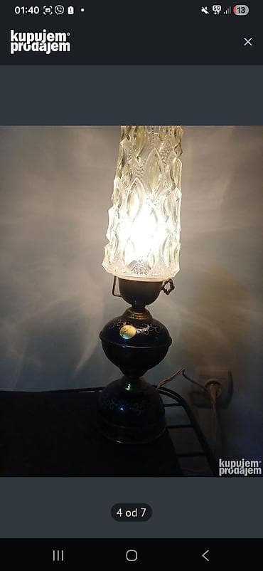 providna stolica: Stona lampa “Sarajevo – Umjetnički zanat” (Made in Yugoslavia) - — 4