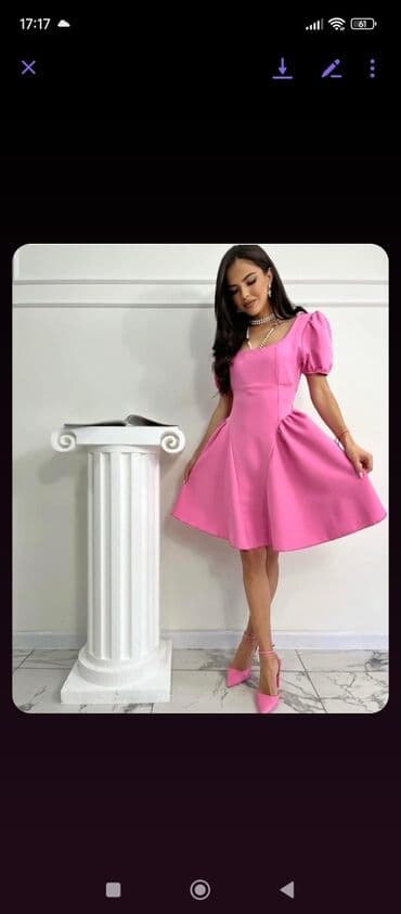 Dresses: Haljina 2500 din.🌸🌸 Boje:crna,crvena,roze,plava,krem,bela i pink — 4