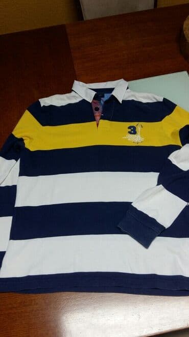 crop top h m: M, Cotton, Stripes, color - Multicolored — 1