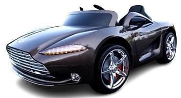 električni auto za decu: Auto Aston Martin 12V – braon metalik (šifra: 021623B-260) - Pogon — 2