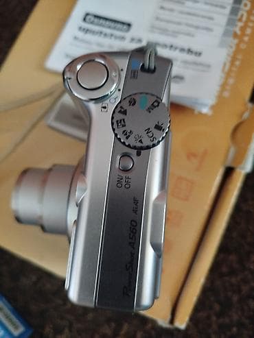 TV & Video: Canon PowerShot A560 digitalni fotoaparat - Senzor 7.1 megapiksela - — 5