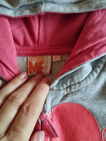 grobari duksevi: Dečija dukserica sa kapuljačom Despicable Me (Minions) - Boja: siva — 2