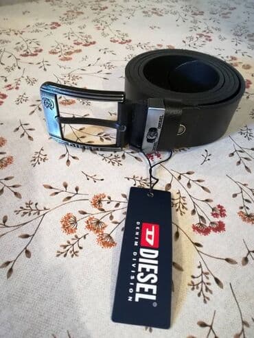 muski set novcanik i kais: Muški, Diesel, Materijal: Koža — 2