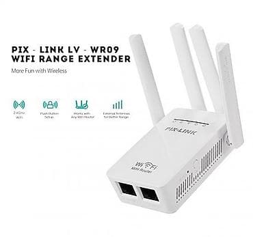 Wifi pojačivač, ruter, repetitor sa 4 antene Osnovna funkcija ovog at lalafo.rs Wifi pojačivač, ruter, repetitor sa 4 antene Osnovna funkcija ovog