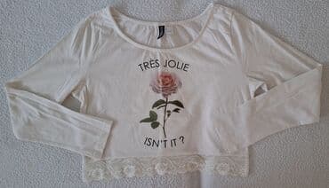 hermes torbe cena: M (EU 38), Cotton, Floral, Single-colored, color - White — 1