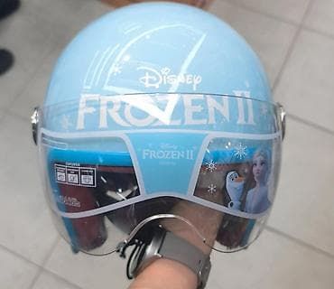 tn za decu: Dečija moto/biciklistička kaciga – Disney Frozen II (Elsa) - — 4