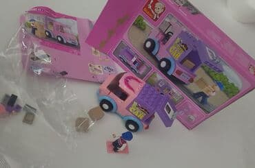 gargamel igracka: Sluban kockice, girl's dream, set kamion sa figuricom, kamion je oko — 2