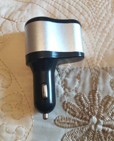 duks za menjac: USB auto punjač sa dva USB porta 2 u 1 - USB punjač za auto sa — 5