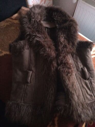 zimske jakne sa dva lica: M (EU 38), Faux fur, color - Brown — 1