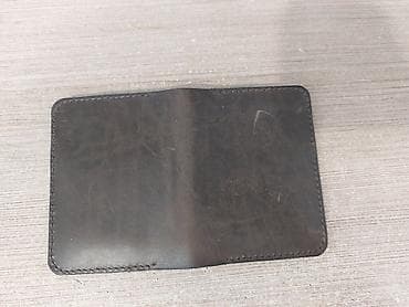 Novčanici: Kožni minimalistički novčanik/karticaš - Ručno rađen od prirodne — 3
