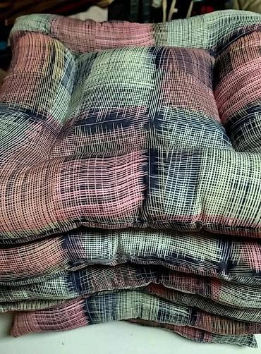 šarene navlake za stolice: Jastuci za stolice – ručna izrada - Tip: mekani, debelo punjeni — 5