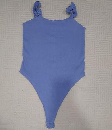 beli kupaci: Ženski bodi bez rukava u svetloljubičastoj/boja lavande. - Materijal — 2