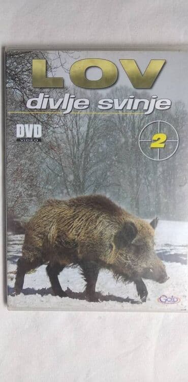 test iz srpskog za 3 razred: Dvd :Lov na divlje svinje I i II trajanje po 70 min. srpski,ispravni — 3