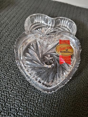 ikea kutije: Satula nova,kristal rucni rad Anna Hutte iz 70ih.godina. Nemacka — 8
