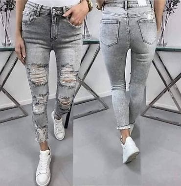 razne torbe: Ženske ležerne pantalone ravnog kroja, idealne za svakodnevno nošenje — 6