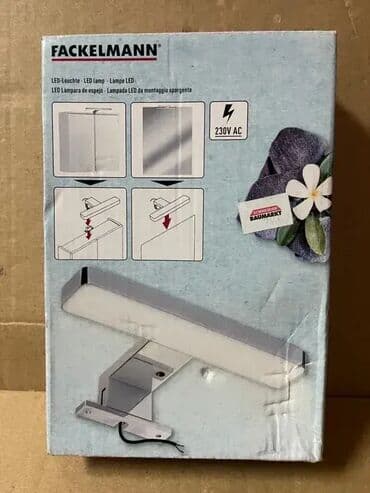 lampa od himalajske soli cena: Zidna lampa, Novo — 1