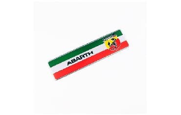 samolepljive lajsne za auto na metar: Samolepljiva metalna pločica - ABARTH Samolepljiva metalna pločica - — 1