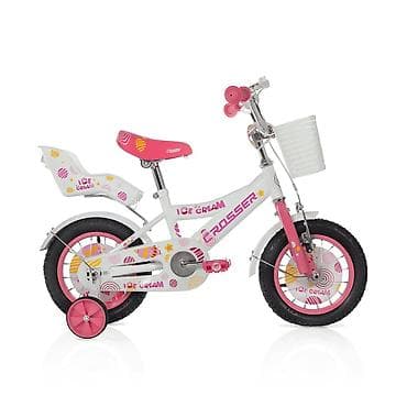 Dečija bicikla 12'' Ice-cream roze – SM-1 Šifra proizvoda: SM-1 12''