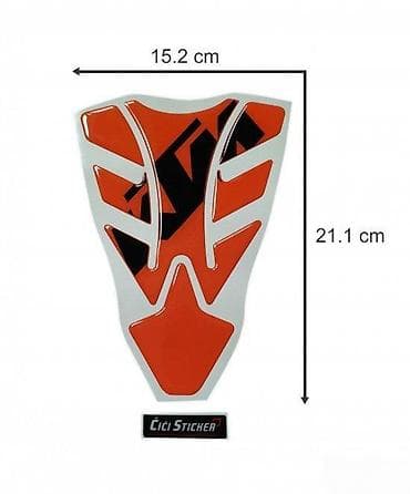 KTM - Tank pad - 1387 📌 Opis: Samolepljivi protektor za rezervoar